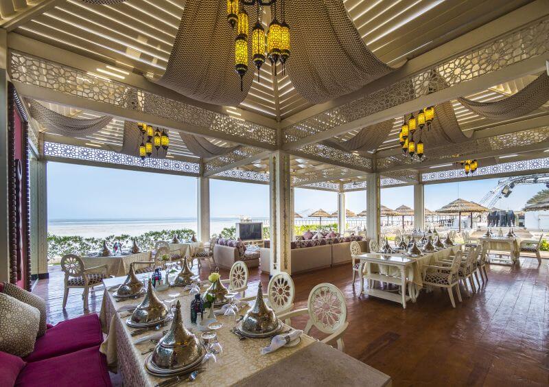 Ресторан на пляже Rixos Sharm El Sheikh