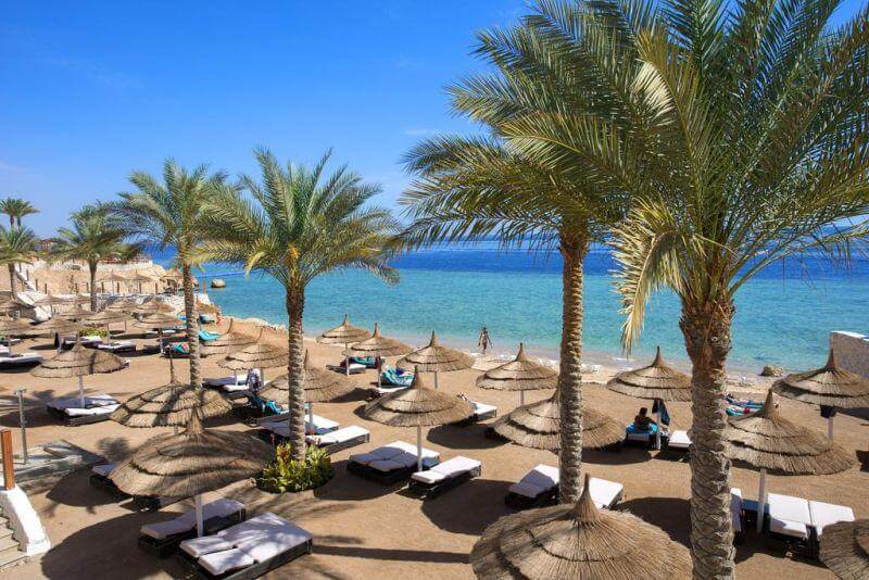 Пляж отеля Sunrise Grand Select Montemare Resort