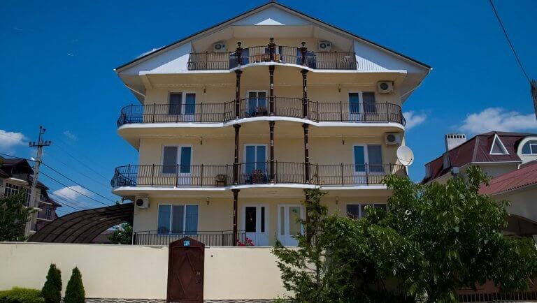 Гостевой дом «Константин» Вид с улицы, Анапа, Витязево