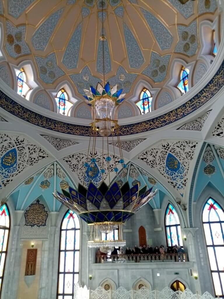 Потолок в Мечеть Кул Шариф